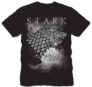 Snowy Stark Direwolf Men T-shirt