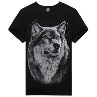 Newest Fashion Wolf Design T-shirt