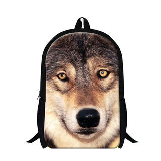 Cool Wolf Bag With Zipper