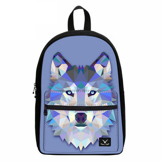 Designer Cute Wolf Canvas Bag