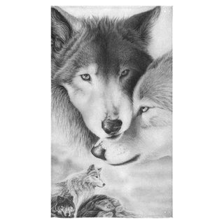 Wolf Printed Towel