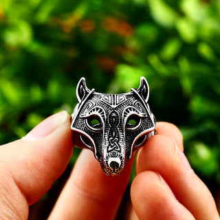 High Quality Nordic Norse Wolf Ring