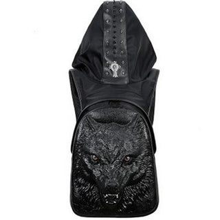 Men's Werewolf Hooded Backpack