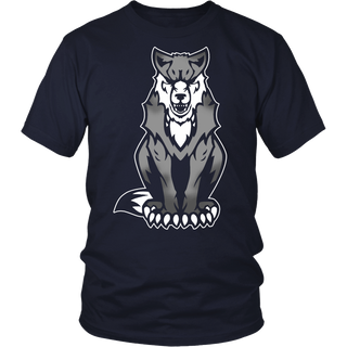 Limited Edition - Angry Sitting Wolf